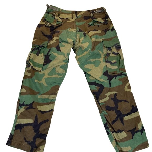 USMC Cammys Mens Cargo Pants Medium Short Straight Military Camouflage Streetwea - Picture 2 of 8